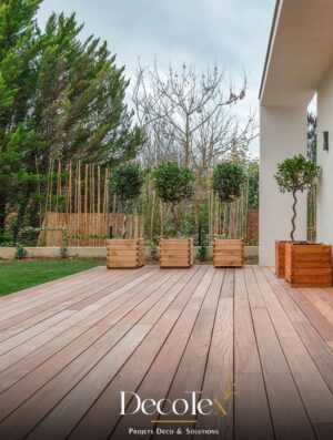 sélection de parquet extérieur en Tunisie